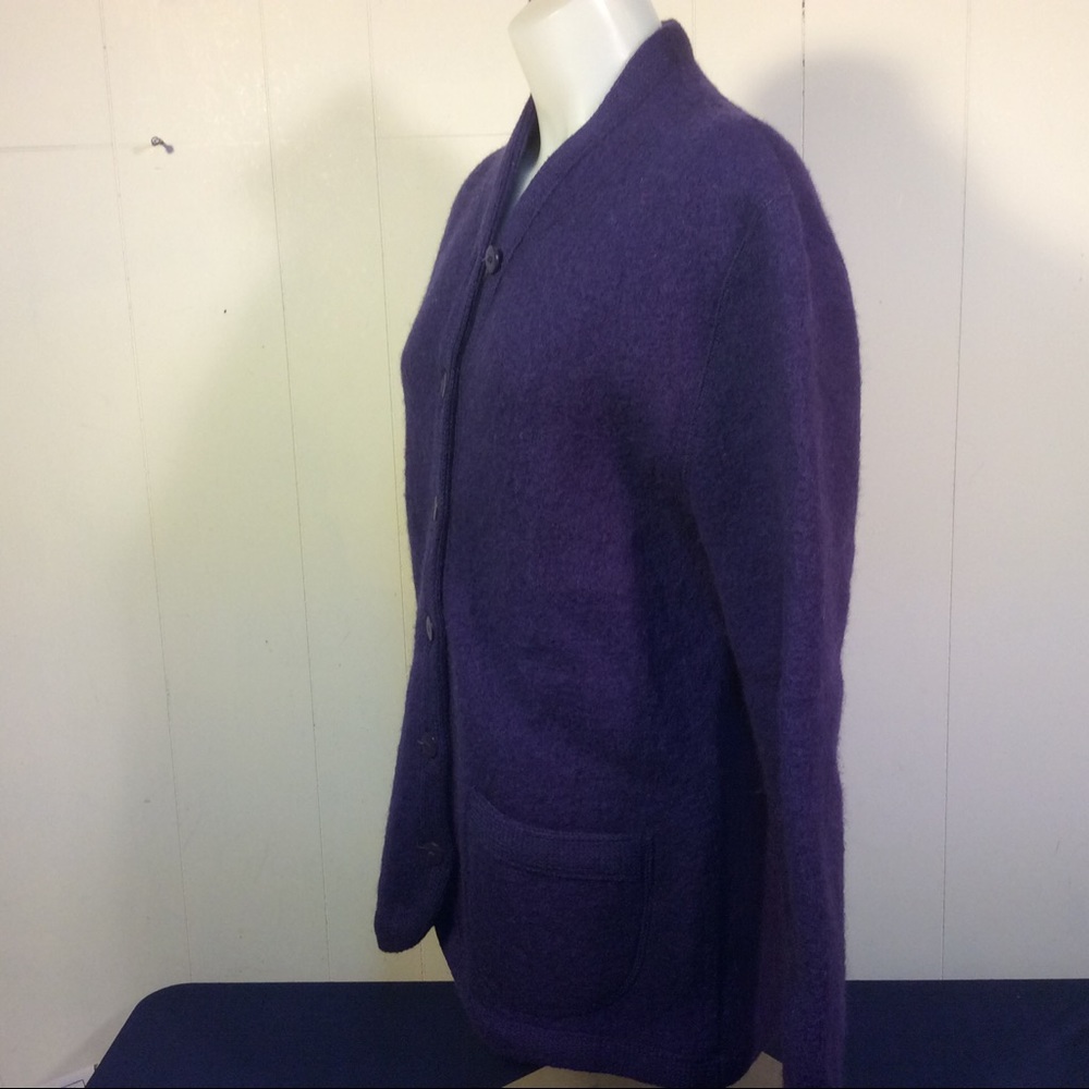 Vintage Rodier Womens Wool Jacket size large made in France - Picture 5 of 8